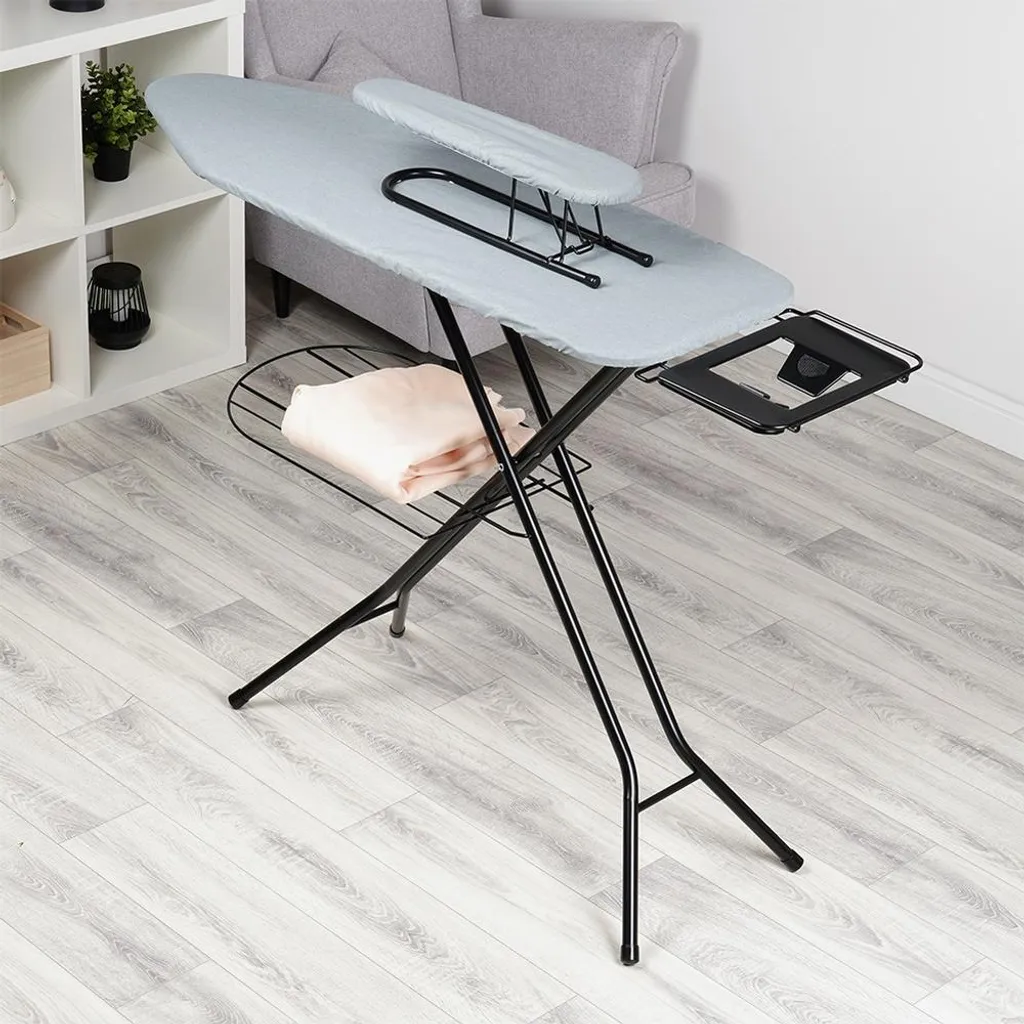 Table à repasser confort compacte T70 blanche avec repose-fer - 17