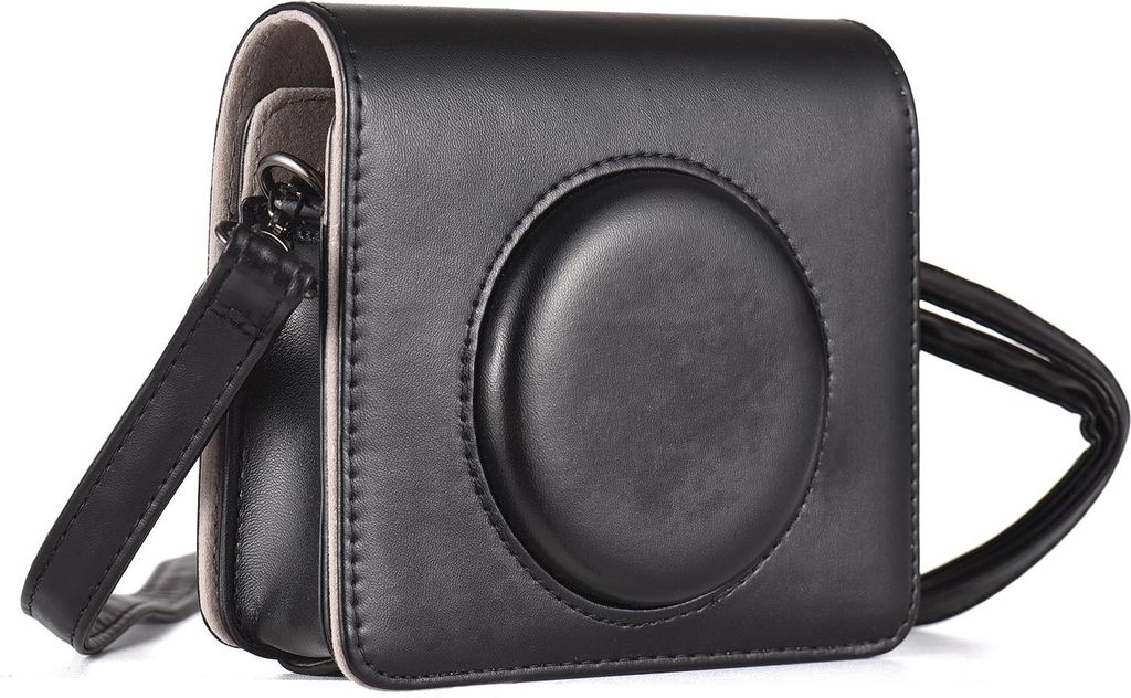 Tragbare Sofortbildkamera Tasche Kameratasche Retro Style Kunstleder Tragetasche Ersatz für Kodak C300R/ Mini Shot 3 mit verstellbarem Schultergurt