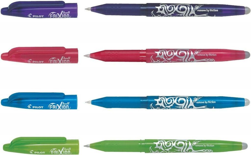 PILOT Tintenroller FRIXION BALL 07 Set2Go 4er Etui Fun Produktbild 2