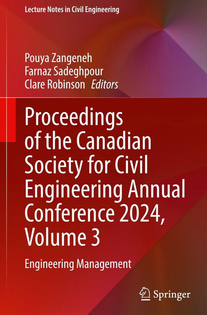 Proceedings of the Canadian Society for Civil Engineering Annual Conference 2024, Volume 3