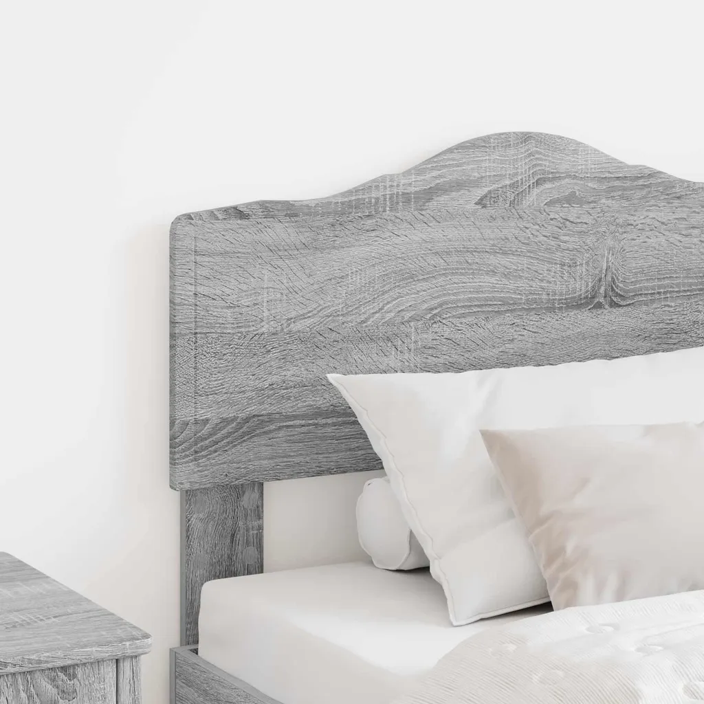 Testiera Letto Grigio Sonoma 75 cm Materiale Ligneo | Pannello Resistente - 3