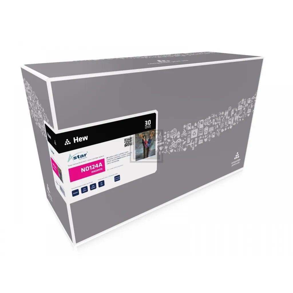 Toner Magenta pour Imprimante HP CLJ 2600n - Remplacement Q6003A