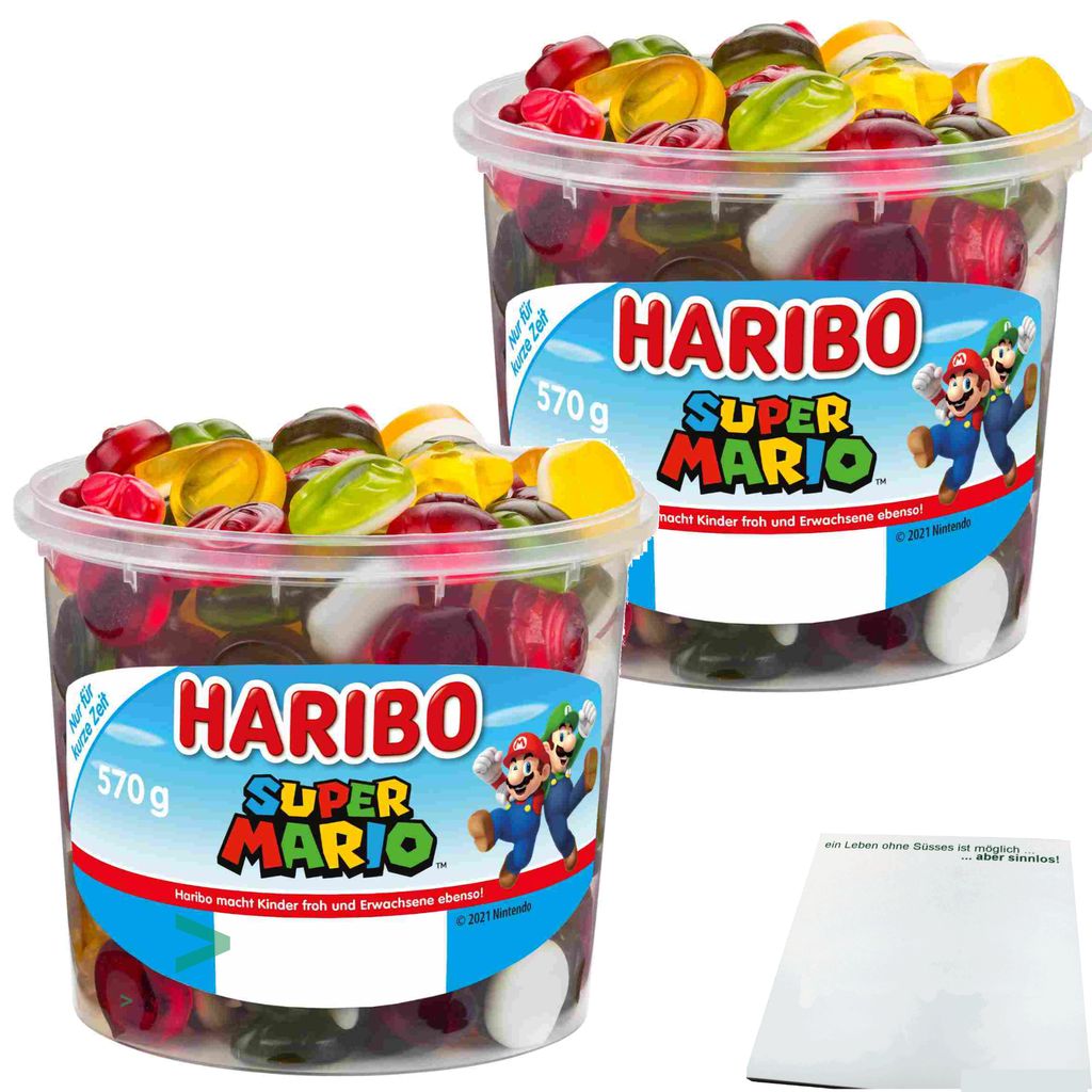 Haribo Super Mario Fruchtgummi 2er Pack Kauflandde 