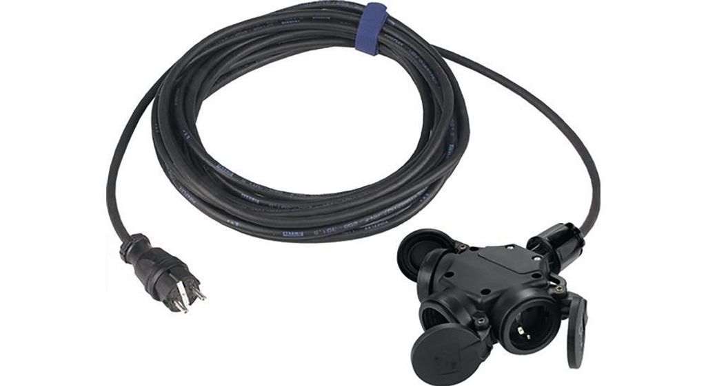 Schutzkontaktverlngerung 16 A 250 V 3 x 1,5 mm 3 m H07RN-F Produktbild 