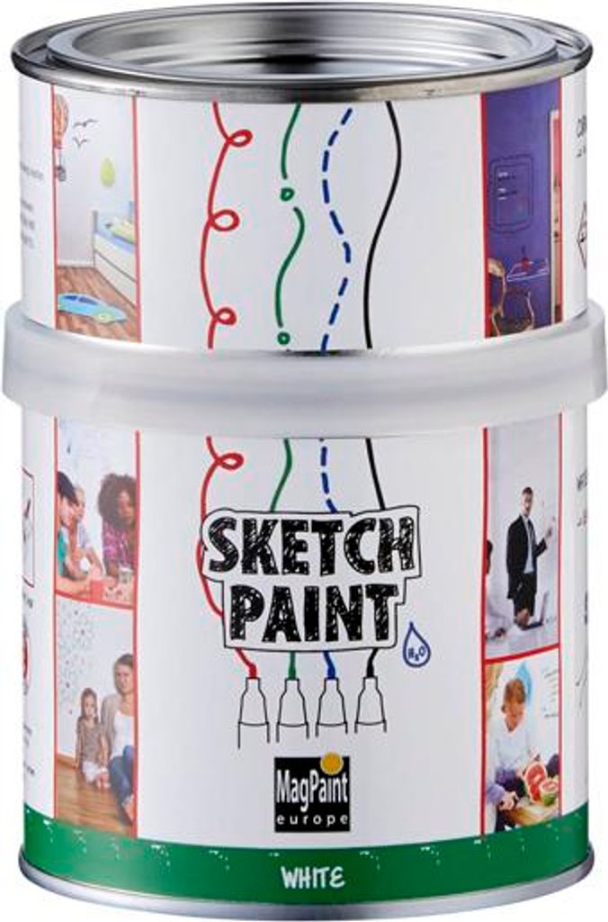 MagPaint SketchPaint für Whiteboards White Glossy  x  x  - Produktbild 