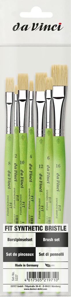 Pinselset da Vinci SYNTHETIC BRISTLE Set 5227