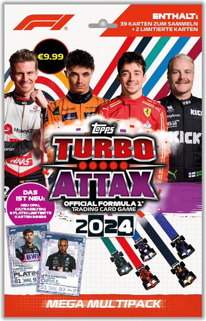 Topps - Turbo Attax Formal 1 2024 - 1 Multipack