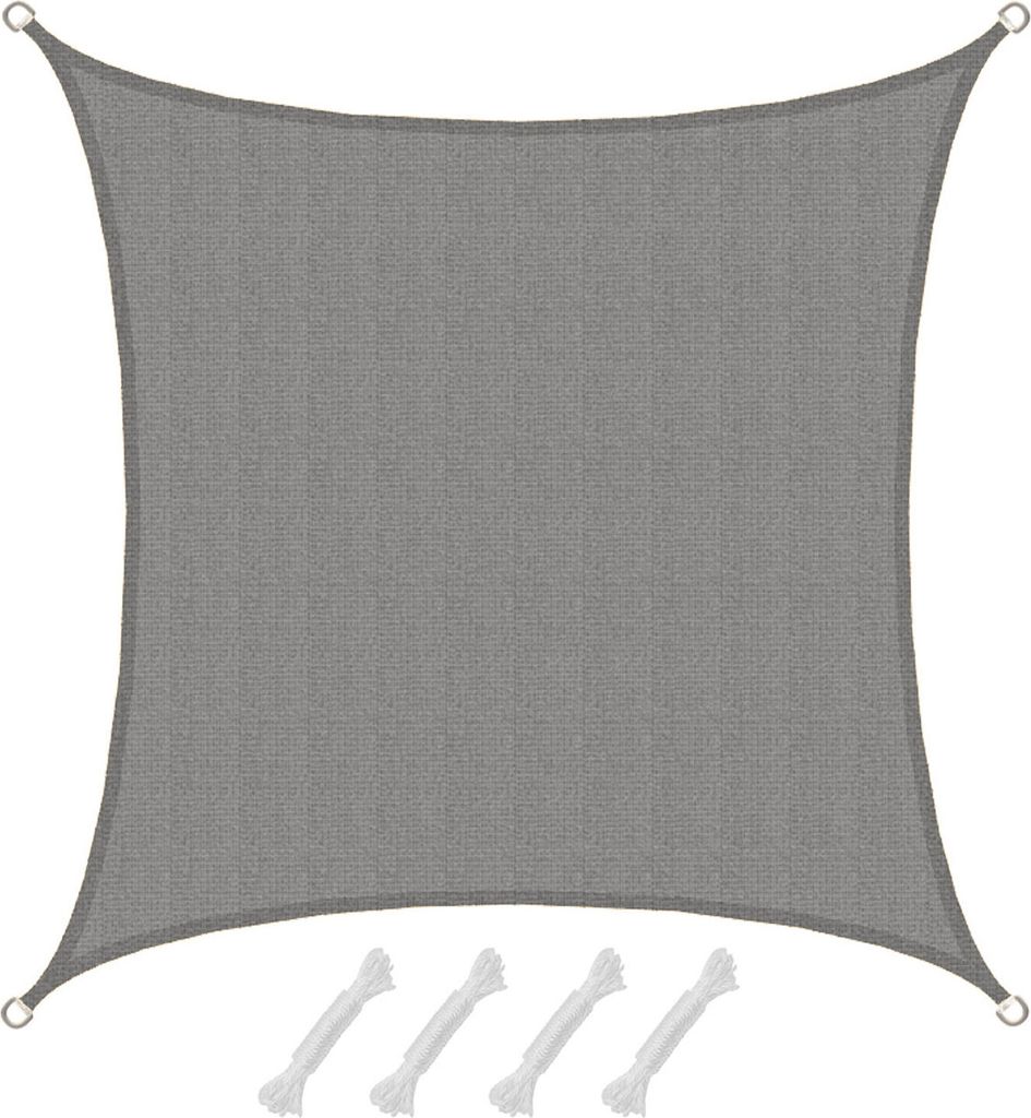 UV Sonnensegel 3x3 HDPE Quadratisch Sonnenschutz Produktbild 