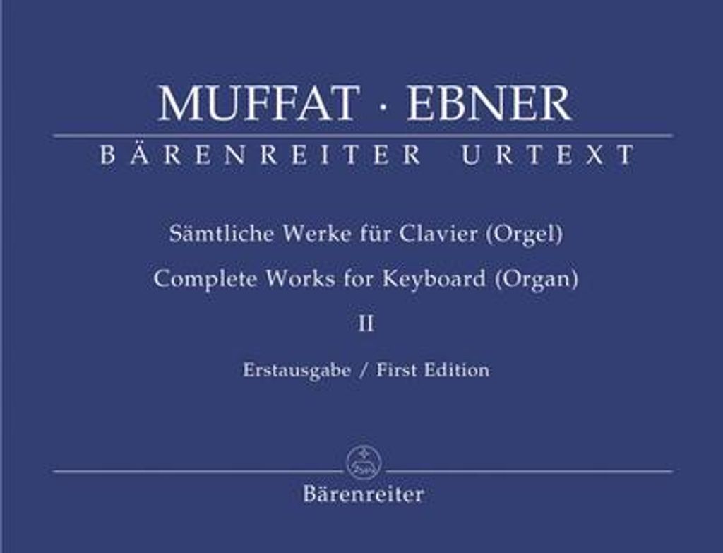 Sämtliche Werke für Clavier (Orgel) 2