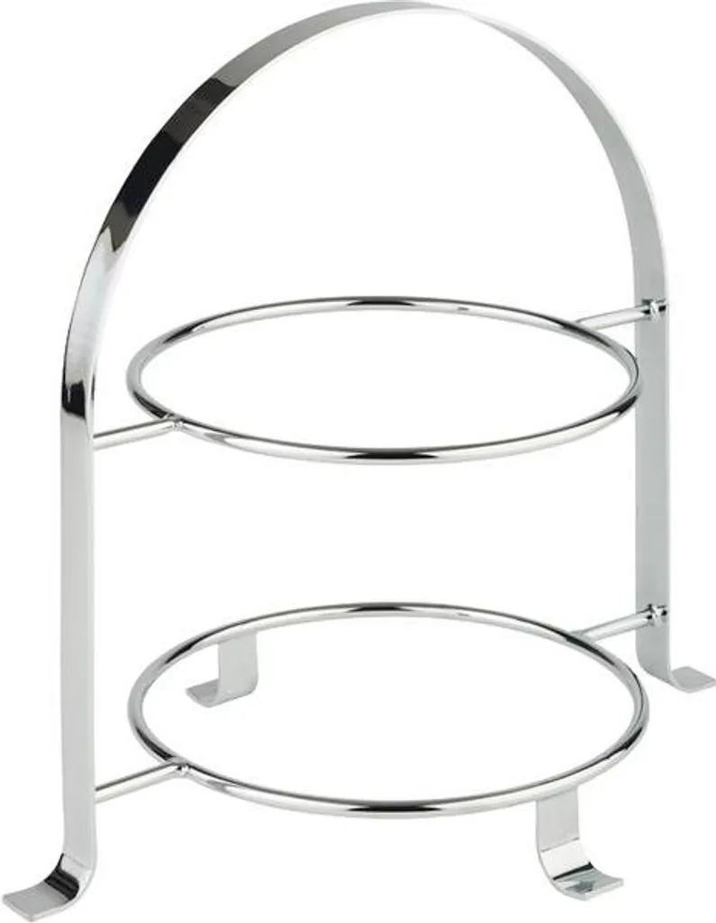 APS 33214 Supporto Alzata Metallo per Buffet - Espositore Torte e Finger Food