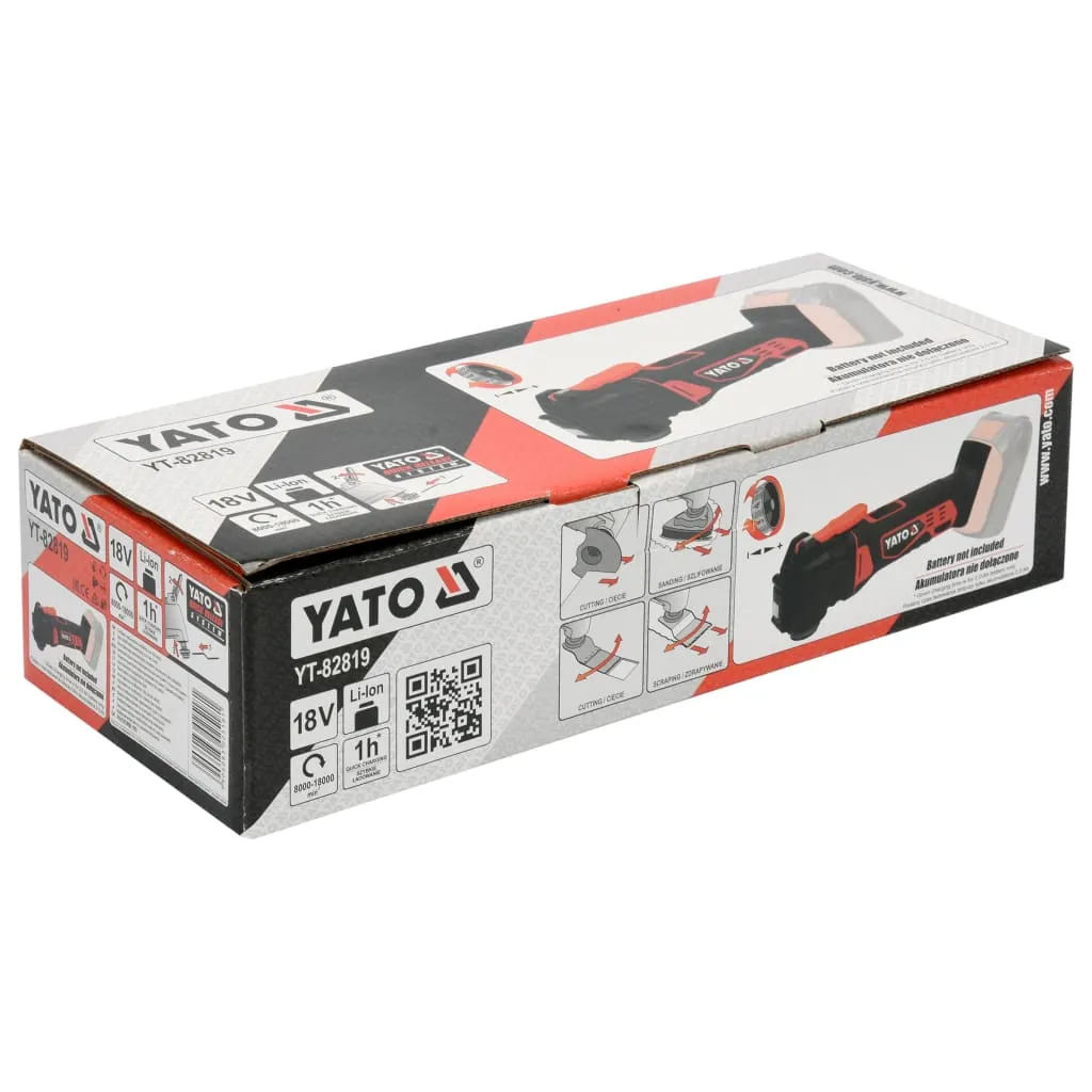Découpeur-ponceur oscillant 18V - Outil multi-usage haute précision - 4