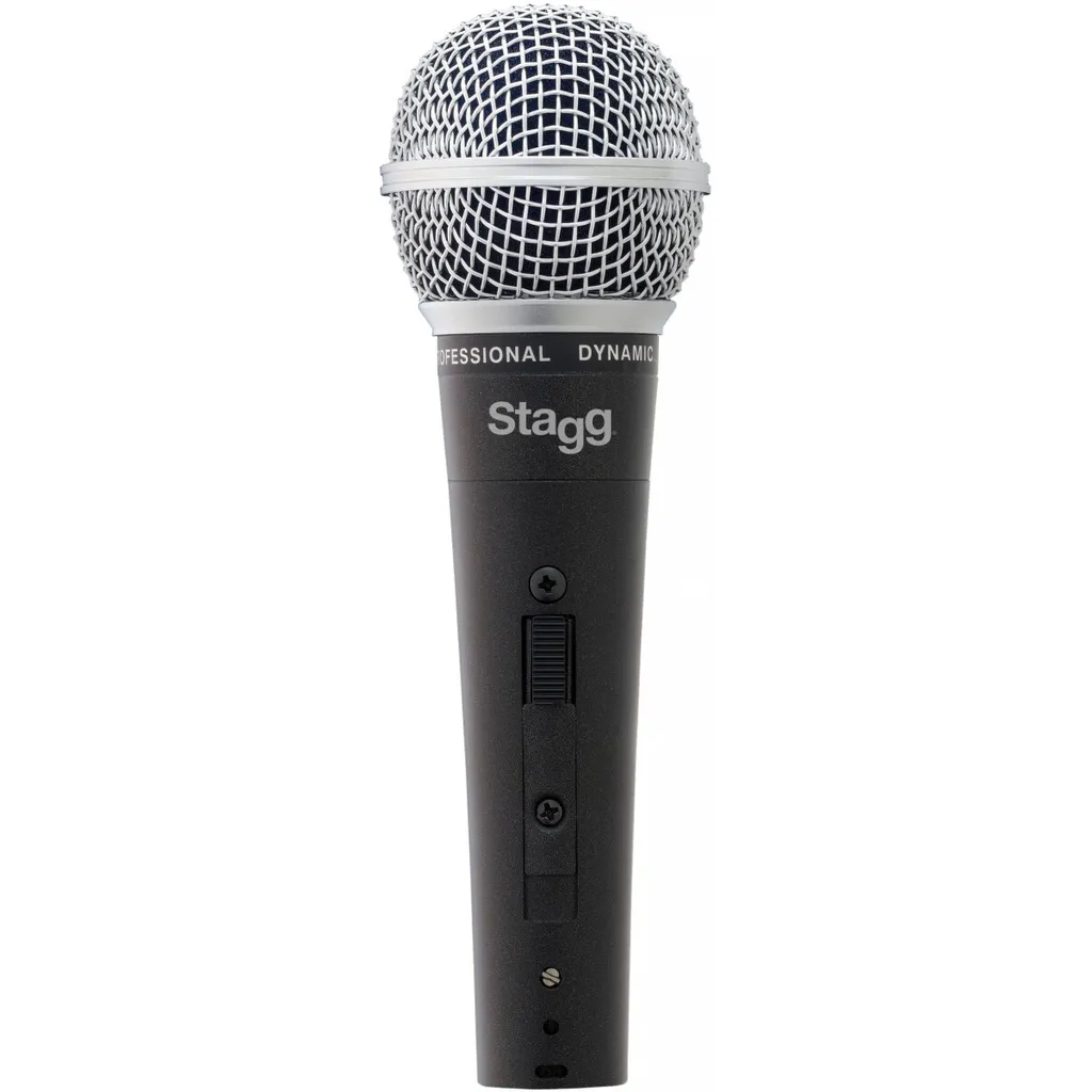 Microphone dynamique de chant Stagg SDM50 filaire noir pour scène