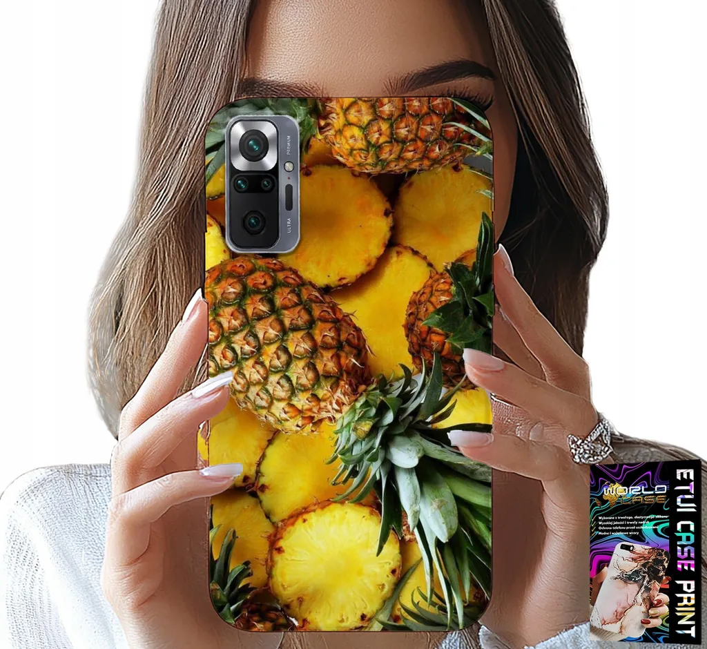 Proteggi lo Xiaomi Note 10 Pro con l'Ananas! Cover + Vetro 9H Inclusi