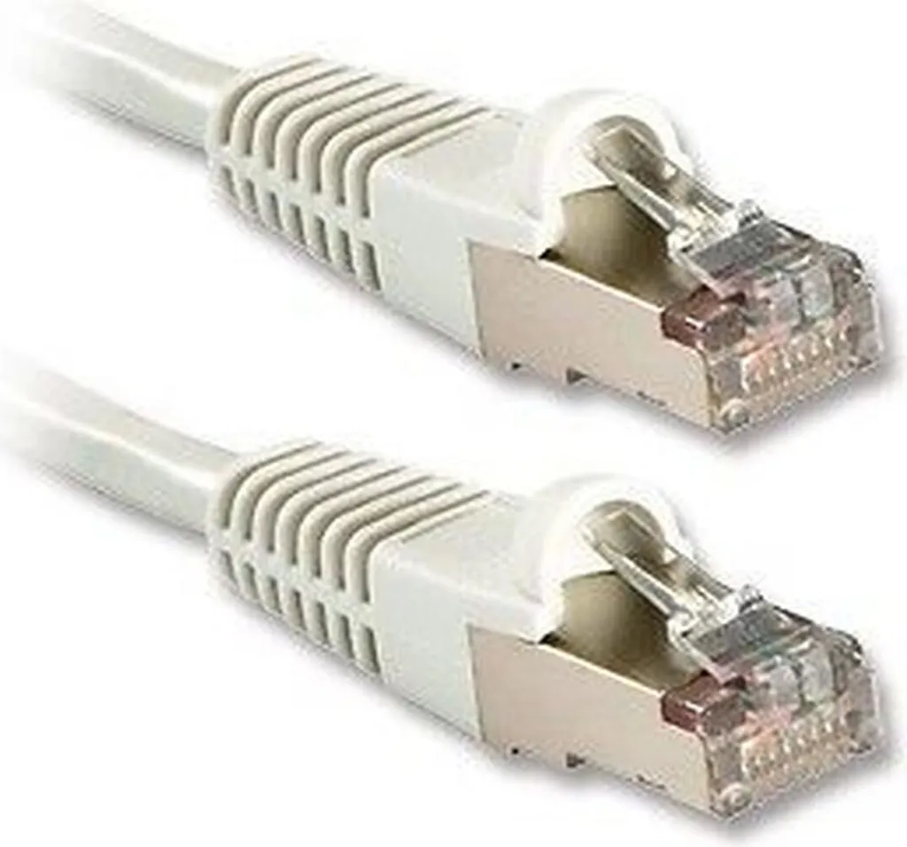 Cavo Patch Lindy 47192 Cat6 1m Bianco: Ordine e Velocità in Ufficio