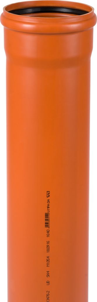 Trubka hrdlová kanalizační PVC Osma KGEM SN4, DN 200 x 4,9 Produktbild 