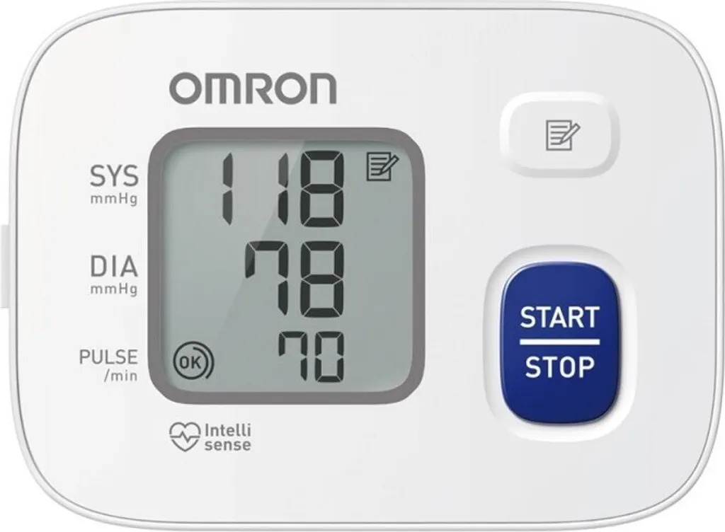 Tensiomètre de Poignet Electronique Omron RS2 avec Grand Écran LCD