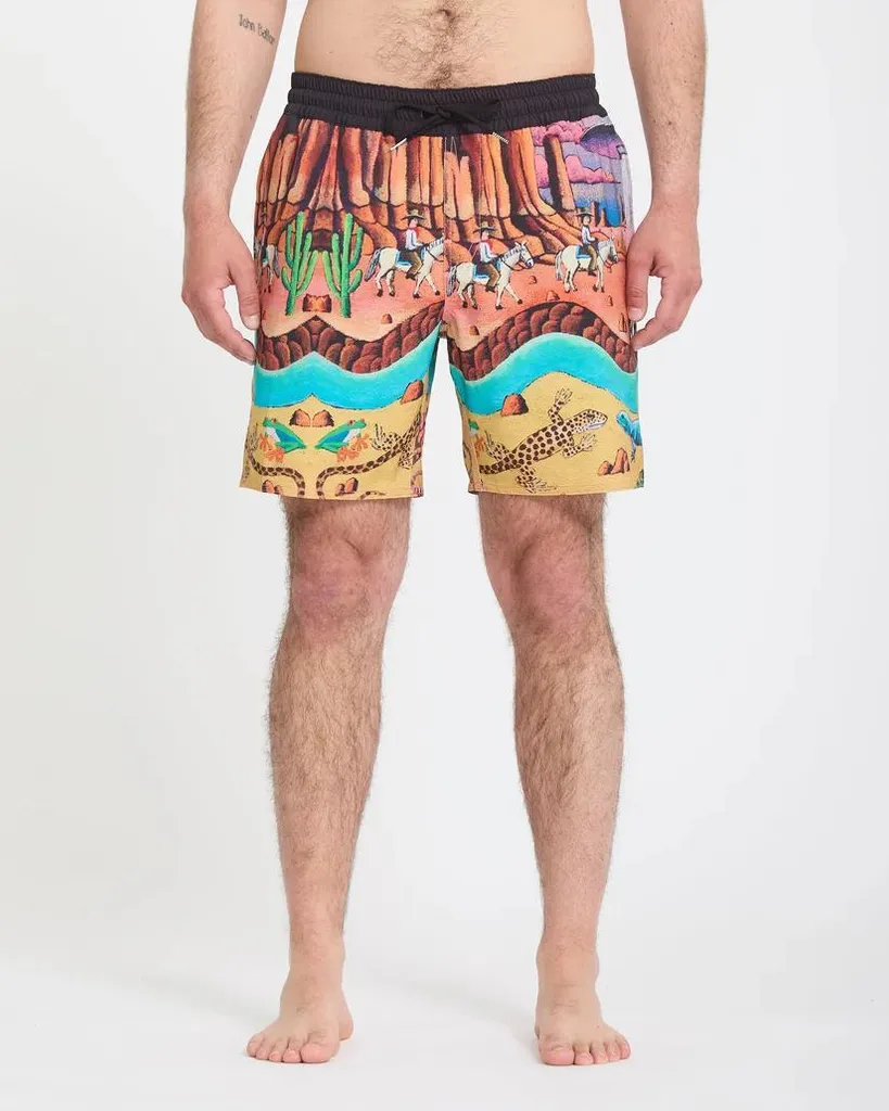 Maillot de bain Volcom FA Mickey Mason Trunk 17 Multi Taille M Homme