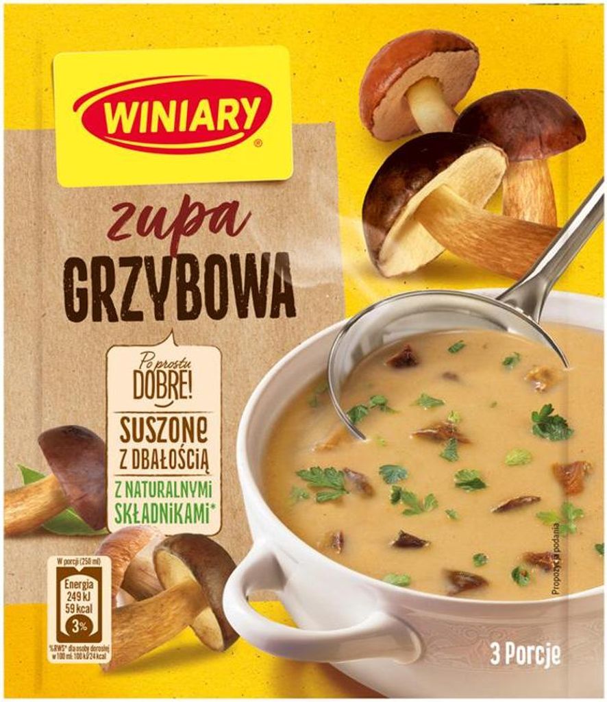 WINIARY Zupa Grzybowa 48g Zdjęcie produktu 
