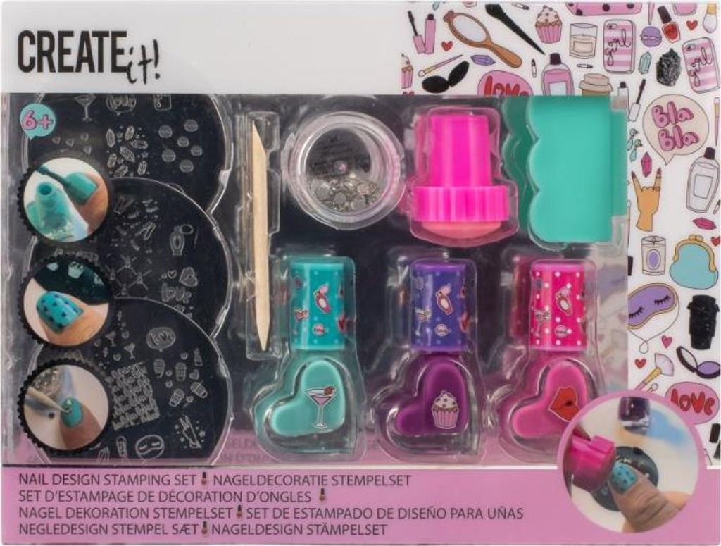 ERSTELLE ES! Nageldekorationsset 84503 Produktbild 