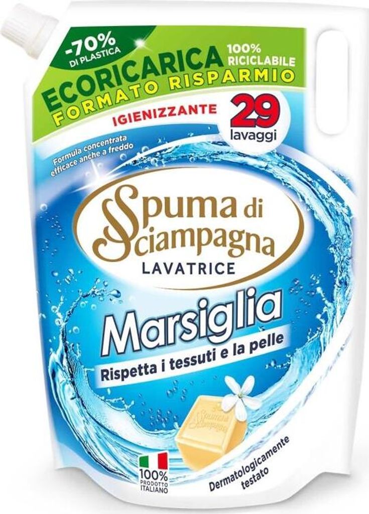 Lavatrice Liquido Sacci Marsiglia 29 Waschgänge 1.305l - Produktbild 