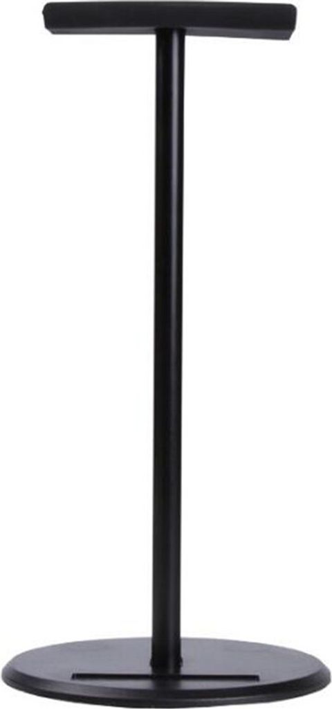Bequem Kopfhörerständer Headset Halter All-in-One Solide Kopfhörerständer ABS Solide Basis für Alle Kopfhörer Mode Display (Schwarz)