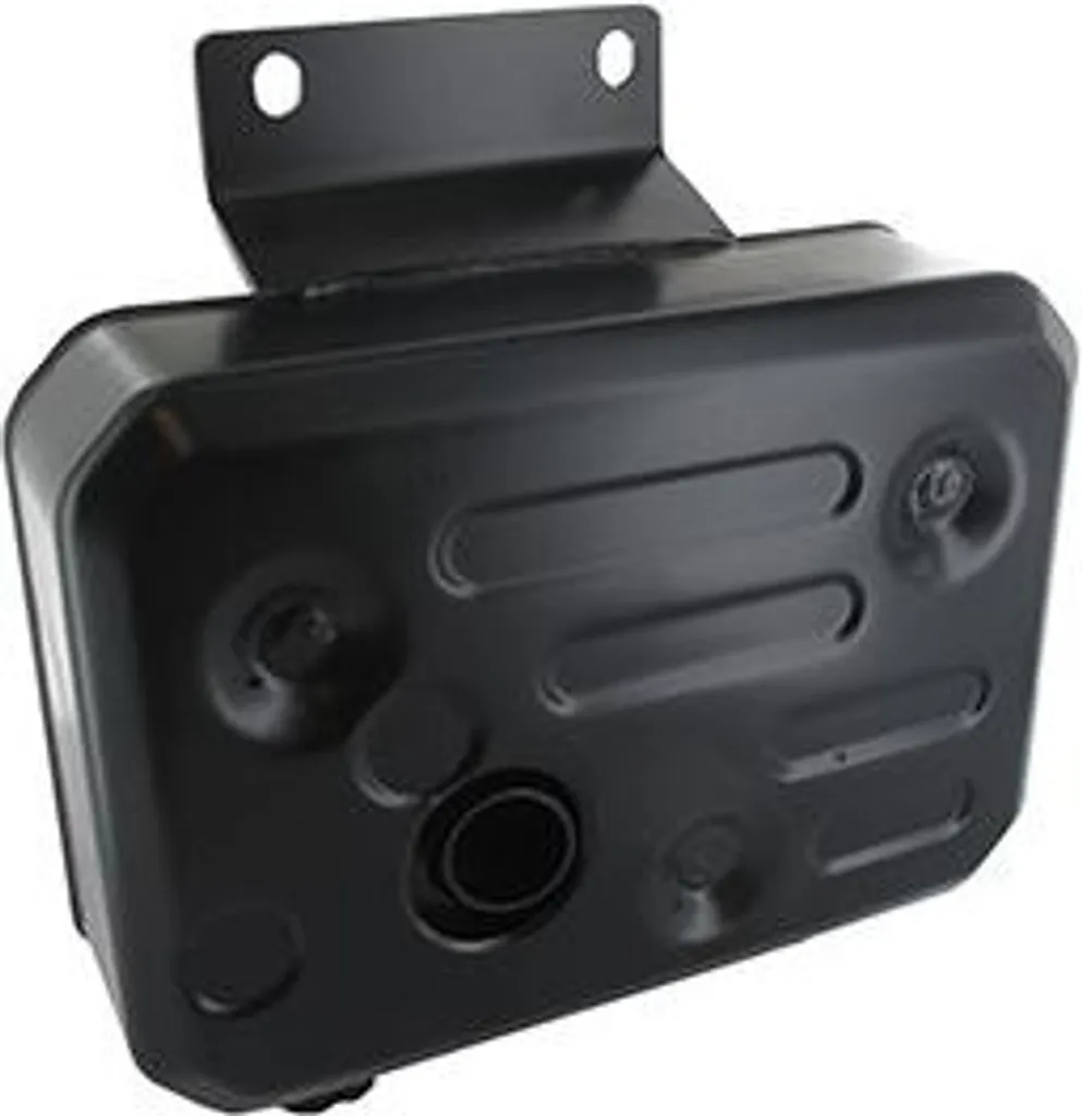 Pot Échappement Acier pour Robin EH12 remplace 252-30401-11 Noir