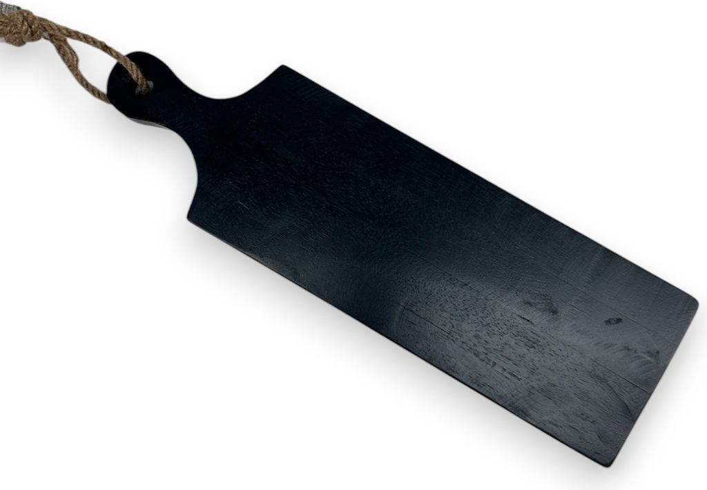 Servierbrett Rubberwood Schwarz - 50 x 15 cm Image du produit 