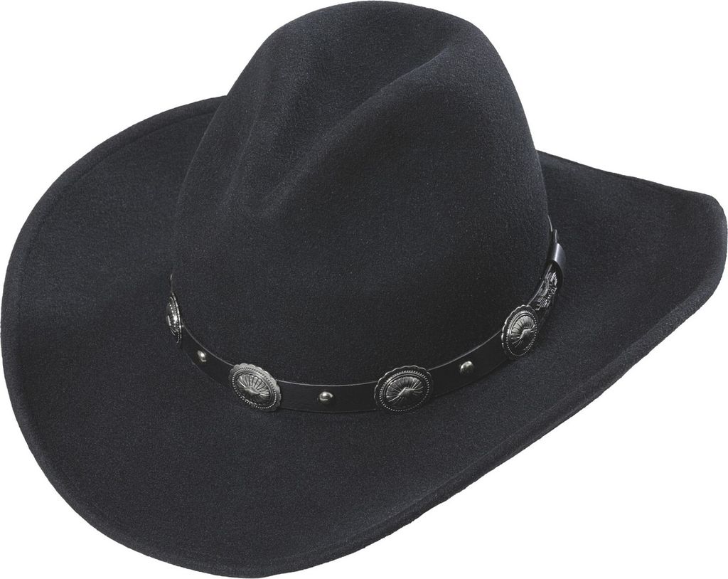 Stars & Stripes Wollhut »COLT« Schwarz