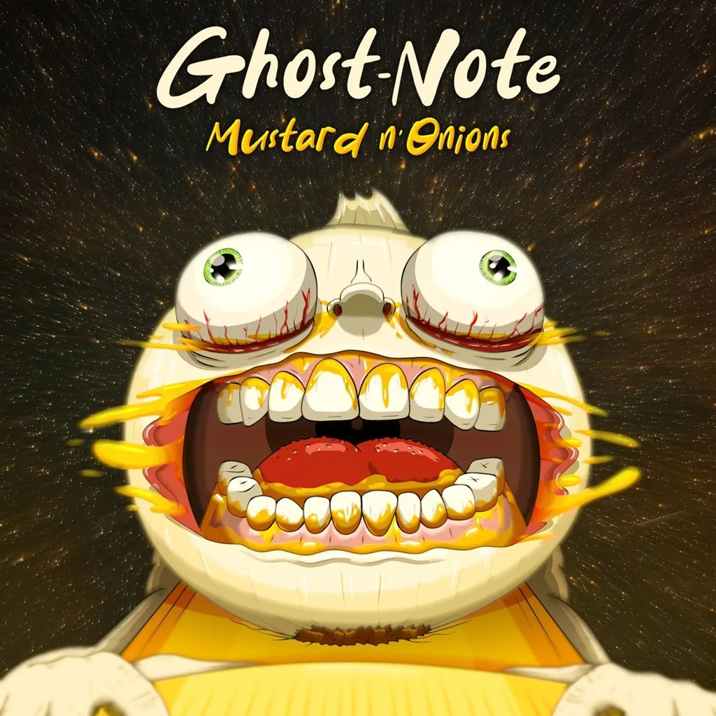 Ghost-Note Mustard N' Onions Édition Rare Vinyle Ecomix pour Collection