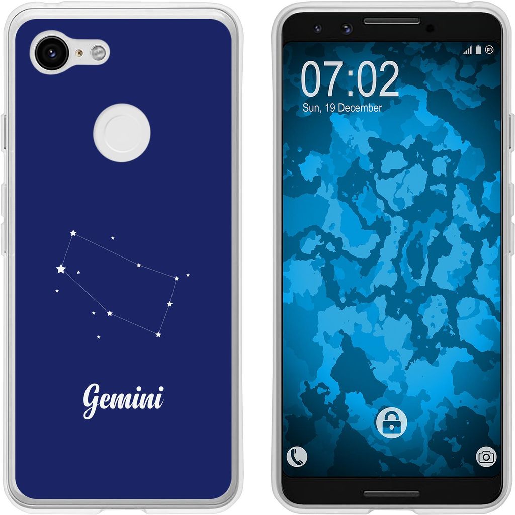 PhoneNatic Case kompatibel mit Google Pixel 3 Silikon-Hülle Produktbild 