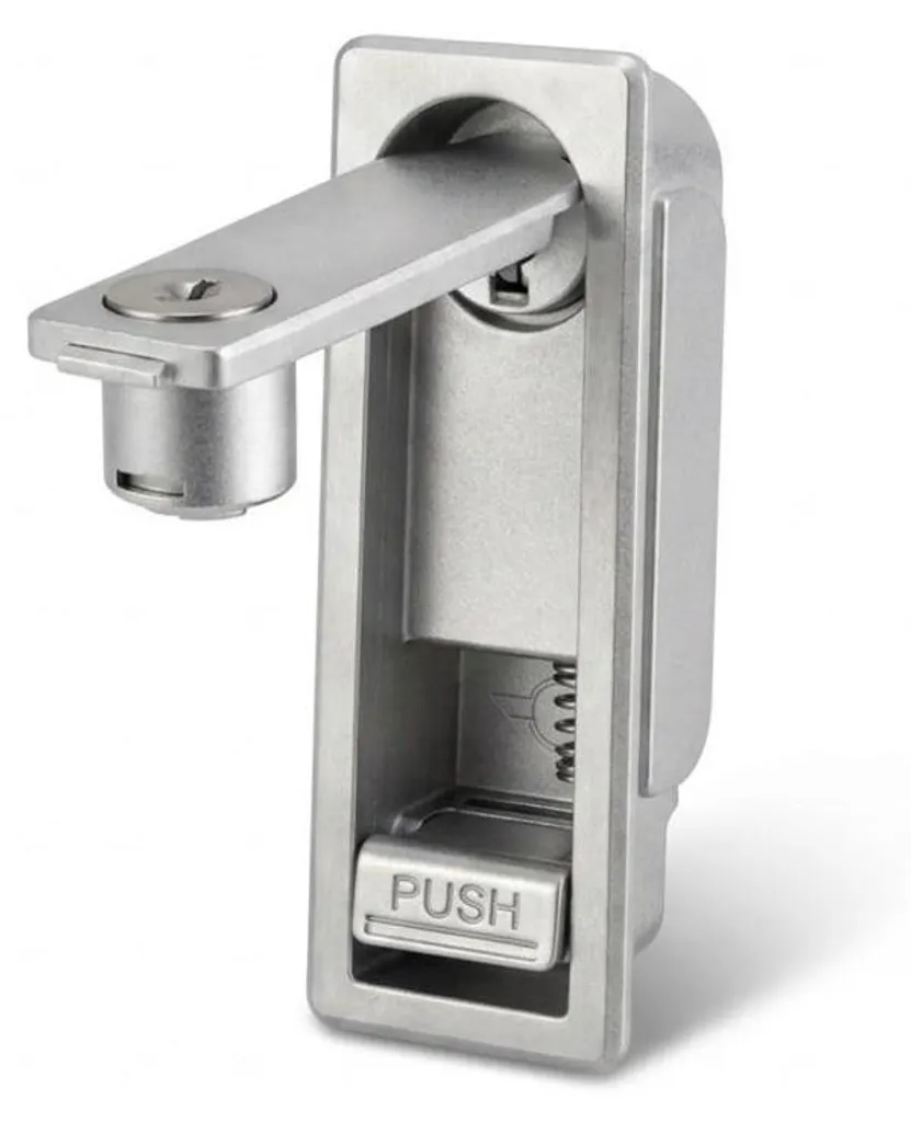 Serrure standard pour armoire serveur extérieure 9U à 22U - Acier