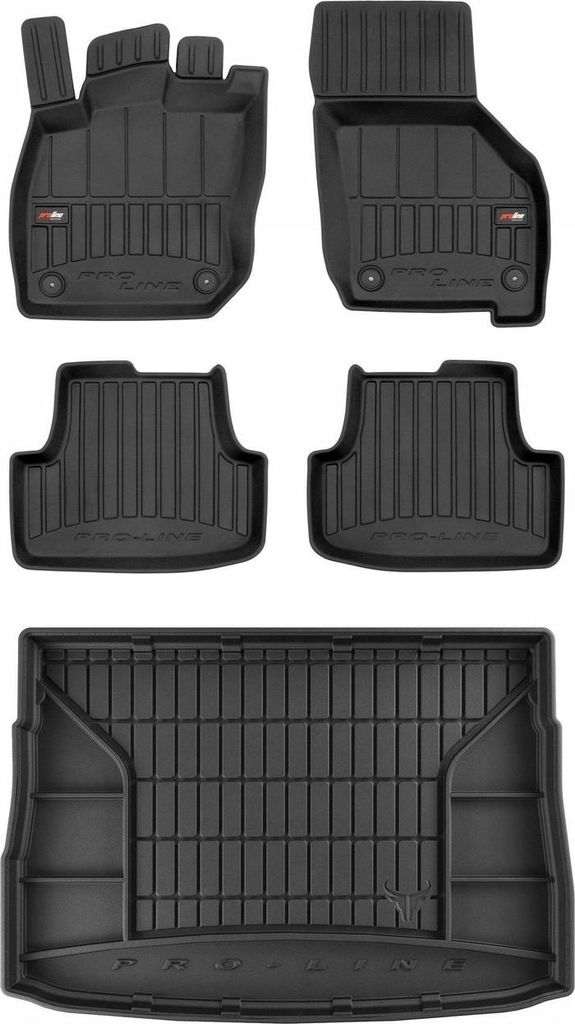 SET 3D Gummimatten VW Golf 8 HB ab 2019