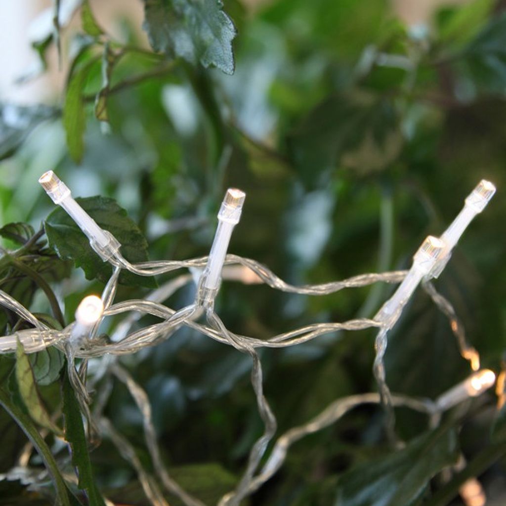 Lex Light LED Lichterkette Batterie 1,35m 10 LEDs kaltweiß Produktbild 