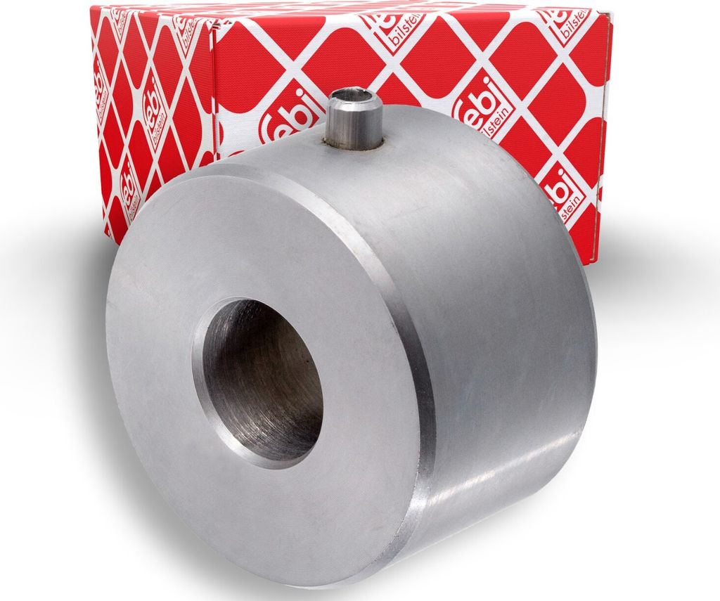 FEBI BILSTEIN Lagerbuchse Blattfeder 174471 Vorne Links Vorne Rechts für VOLVO FE 40mm Gummi 8mm 70mm 0,861kg