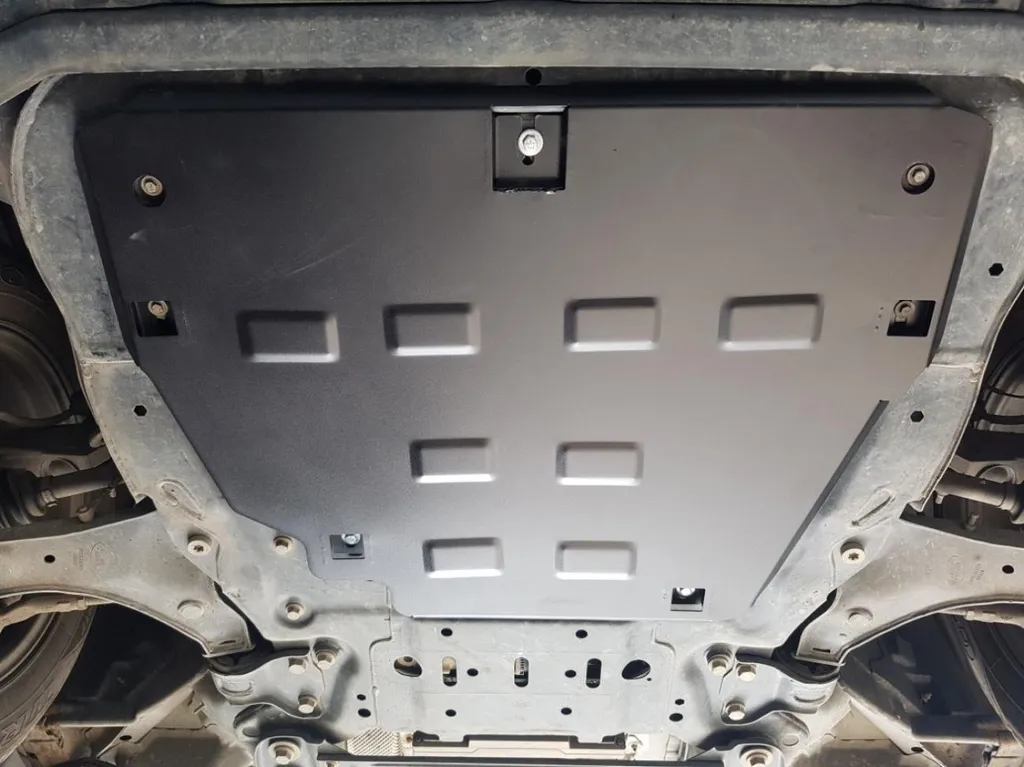 Protection moteur Range Rover Evoque en acier noir renforcé 2.0 mm