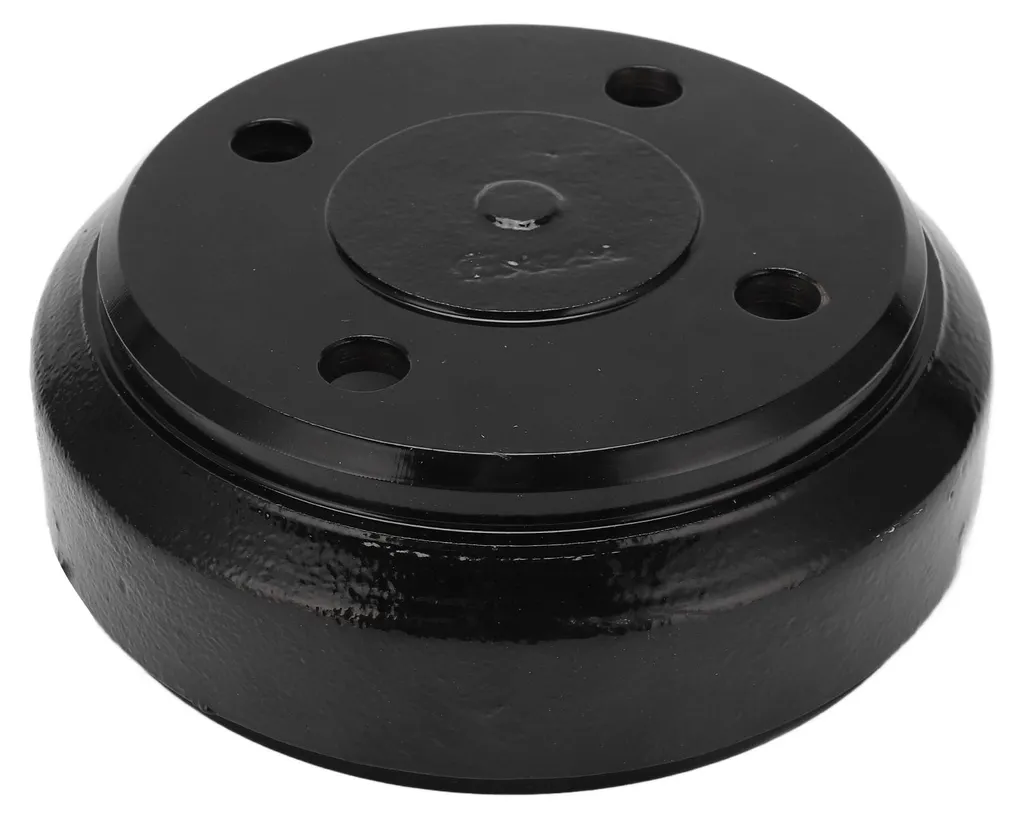 Tambour de Frein à 4 Boulons en Métal Noir Résistant pour Club Car DS