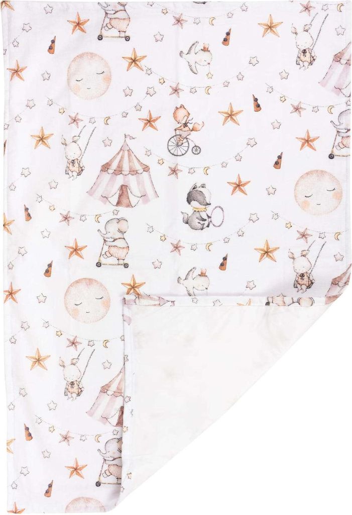 Wasserdichte Unterlage/Flanellwindel mit Wickelfolie - Candy Circus