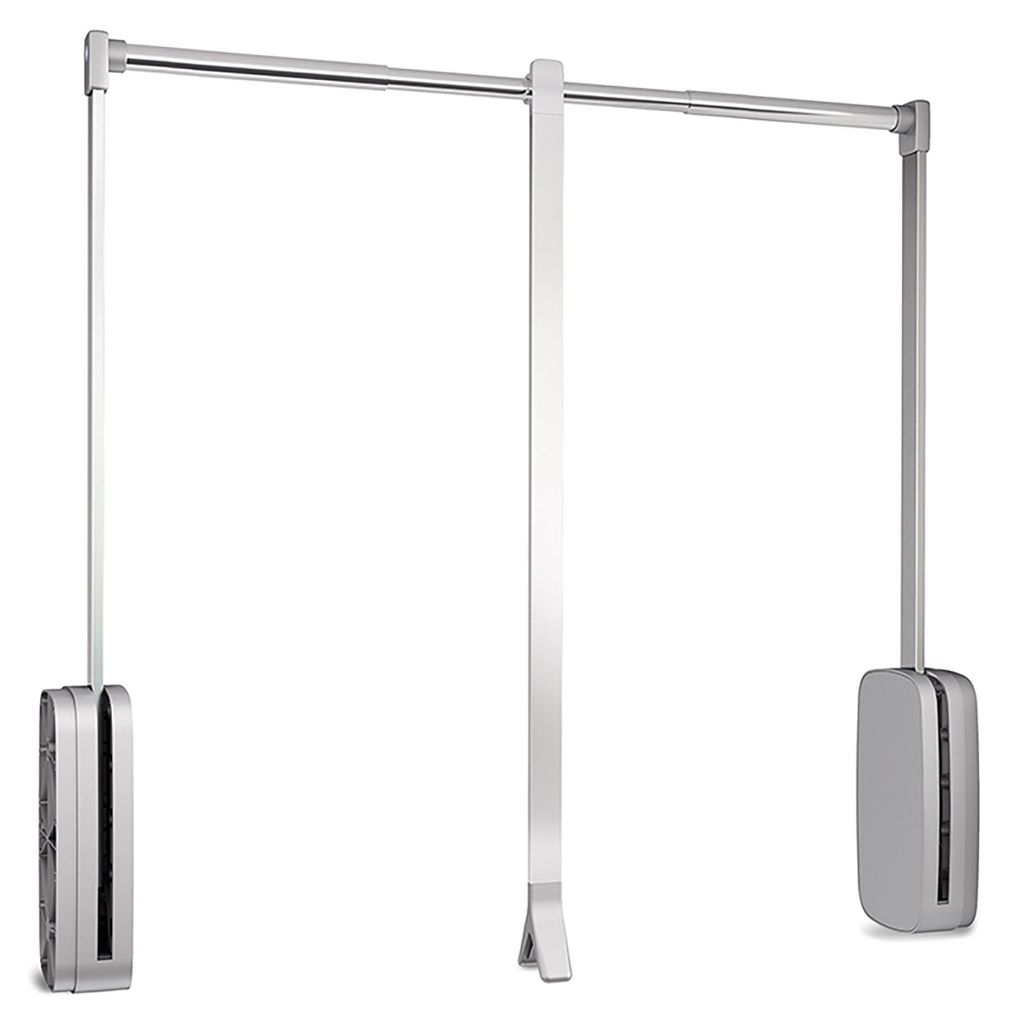 Emuca, appendiabiti per guardaroba Sling, 830 - 1150, Immagine del prodotto 