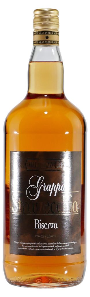 Villa Mazzolini Grappa Stravecchia Riserva (1,5L) Produktbild 
