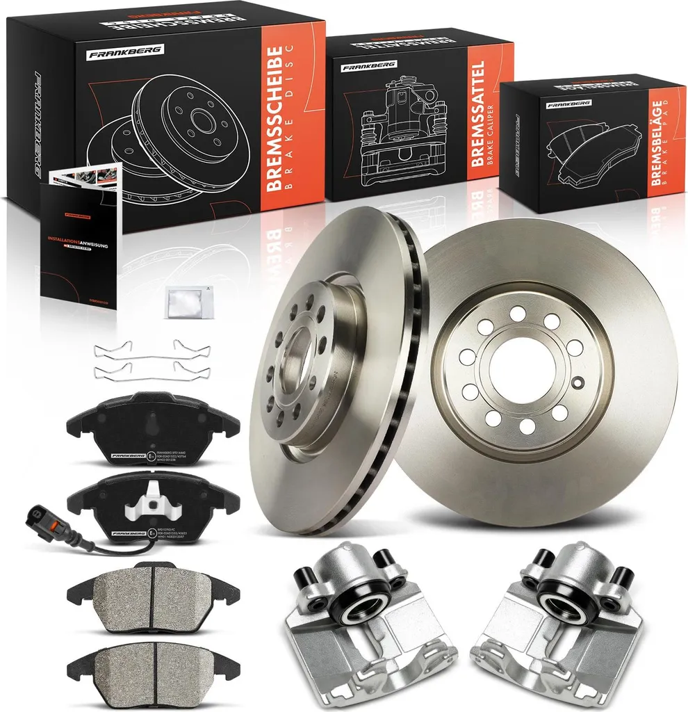 Rénovation Freins Avant pour VW Golf et Scirocco : Kit Complet de 8 Pièces