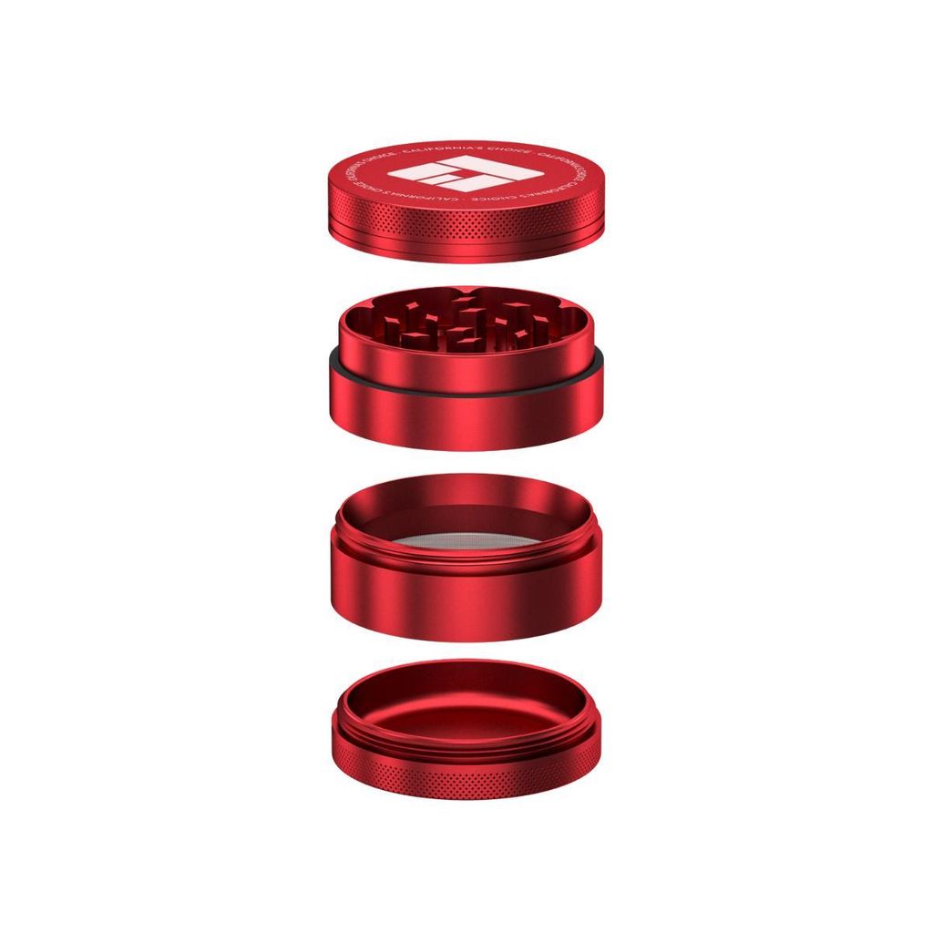 California's Choice 4-Teiliger Aluminium Grinder Compton Produktbild 