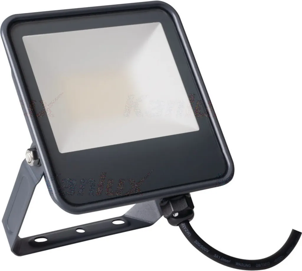 Proiettore LED Kanlux 30W 3450lm IP65 Professionale | 4000K Nero