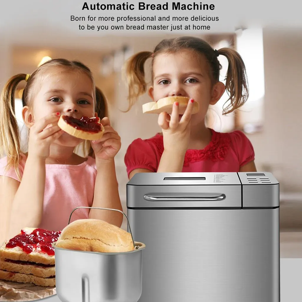 Machine à pain programmable avec 19 modes de cuisson et cuve de 1 kg - 5