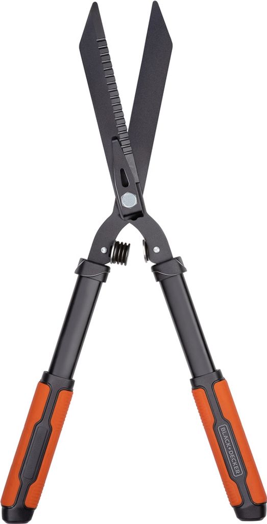 BLACK+DECKER Heckenschere - Gezahnte Stahlklingen - 61 CM - Produktbild 