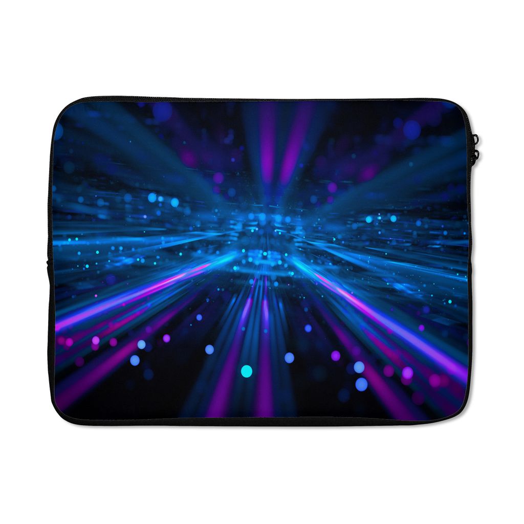 MuchoWow Laptop Hülle 14 ZollAbstraktes Licht Laptoptasche - Laptoptasche - Stoßsicher - Schutzhaube