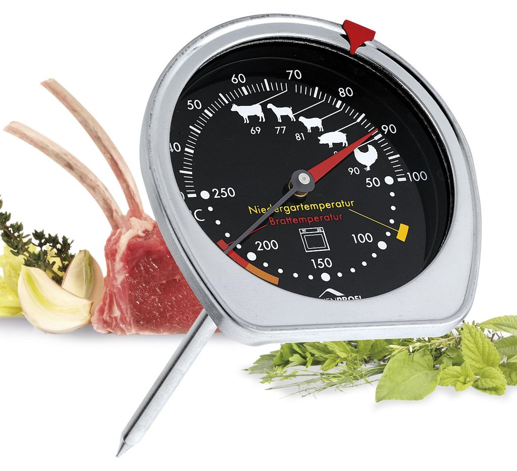 Teplomer do rúry 7,5 cm čierny, Küchenprofi Obrázok produktu 