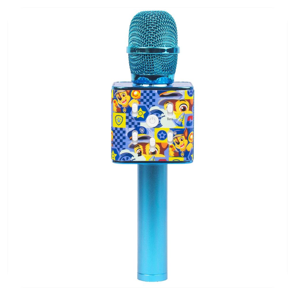 Microfono karaoke per bambini Paw Patrol blu Immagine del prodotto 