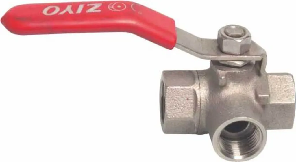 Vanne à bille trou L pour dériver le flux d'eau dans votre installation