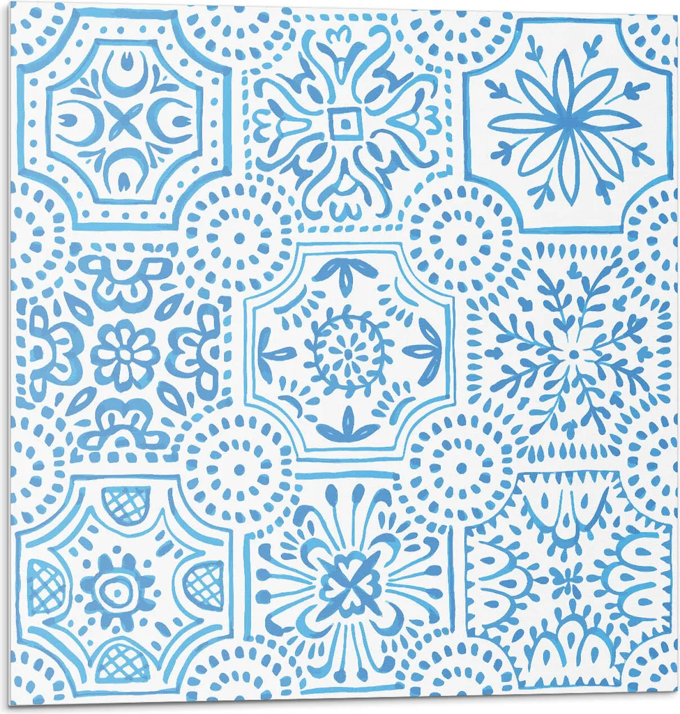 Ceramica a scacchi - Piastrelle autoadesive - Rivestimento - Pannello da parete - Piastrelle in PVC - Piastrelle in vinile - Piastrelle in PCV - Autoadesive - Decorazione murale - 9 pezzi 30 x 30 cm