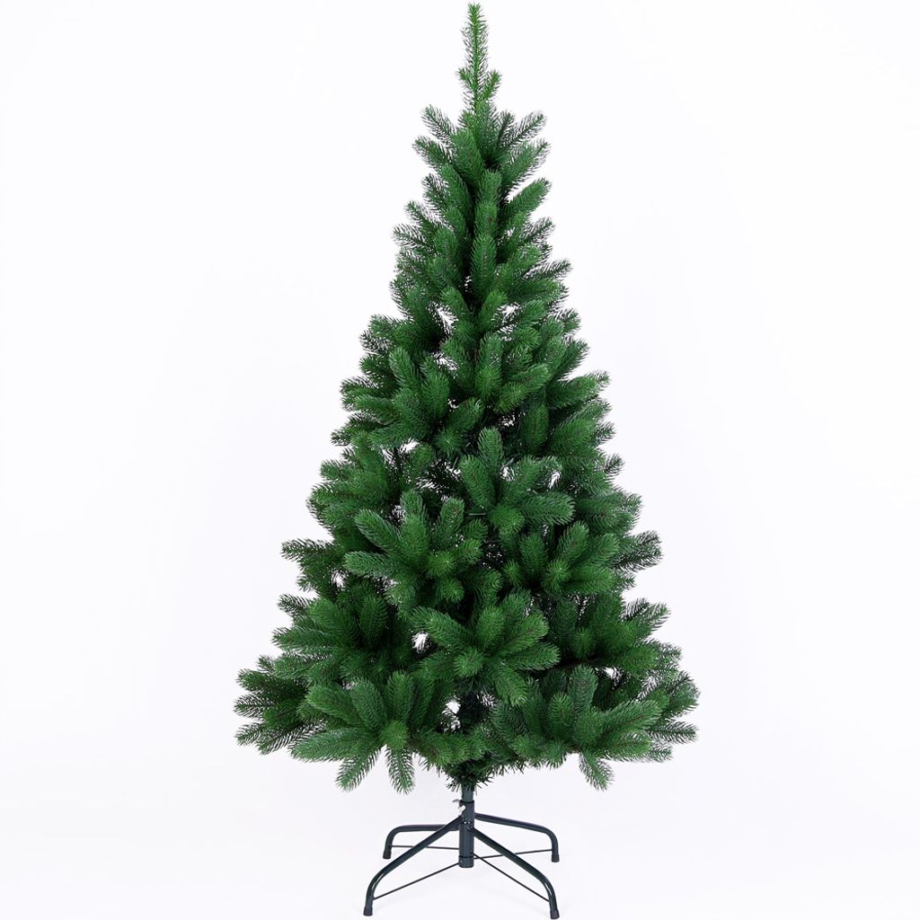 60-240cm Tannenbaum Christbaum Weiß PVC Weihnachtsbaum Künstlicher Kunstbaum Neu 